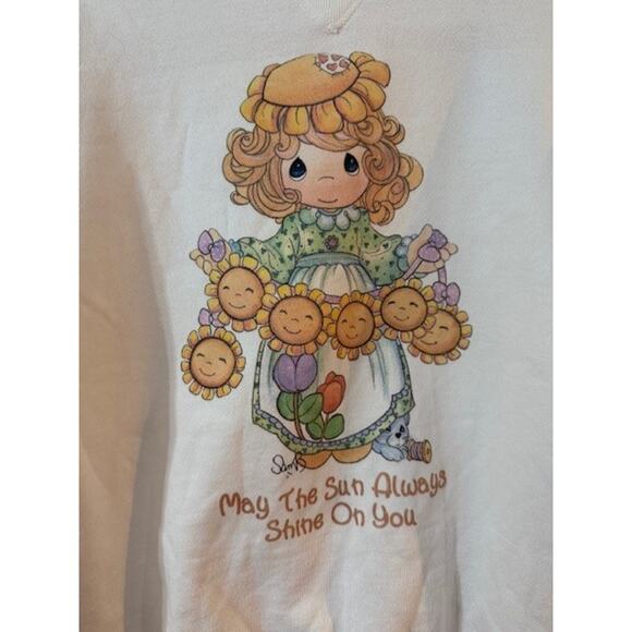 Vintage Precious Moments Women's Pull-over Sweatshirt -Made in USA - Size L - Picture 2 of 14